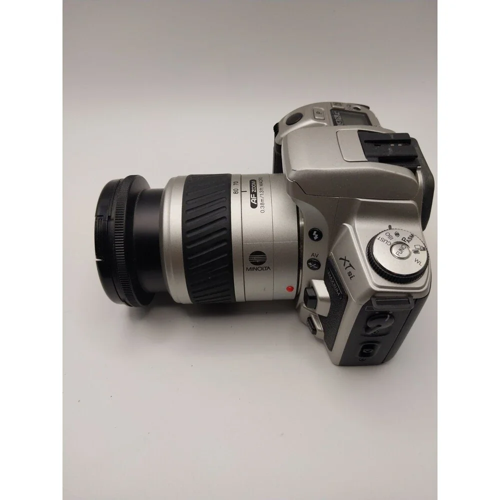 Minolta Maxxum XTsi 35mm Camera W/ Minolta AF Zoom Lens 35-80mm, Untested As Is